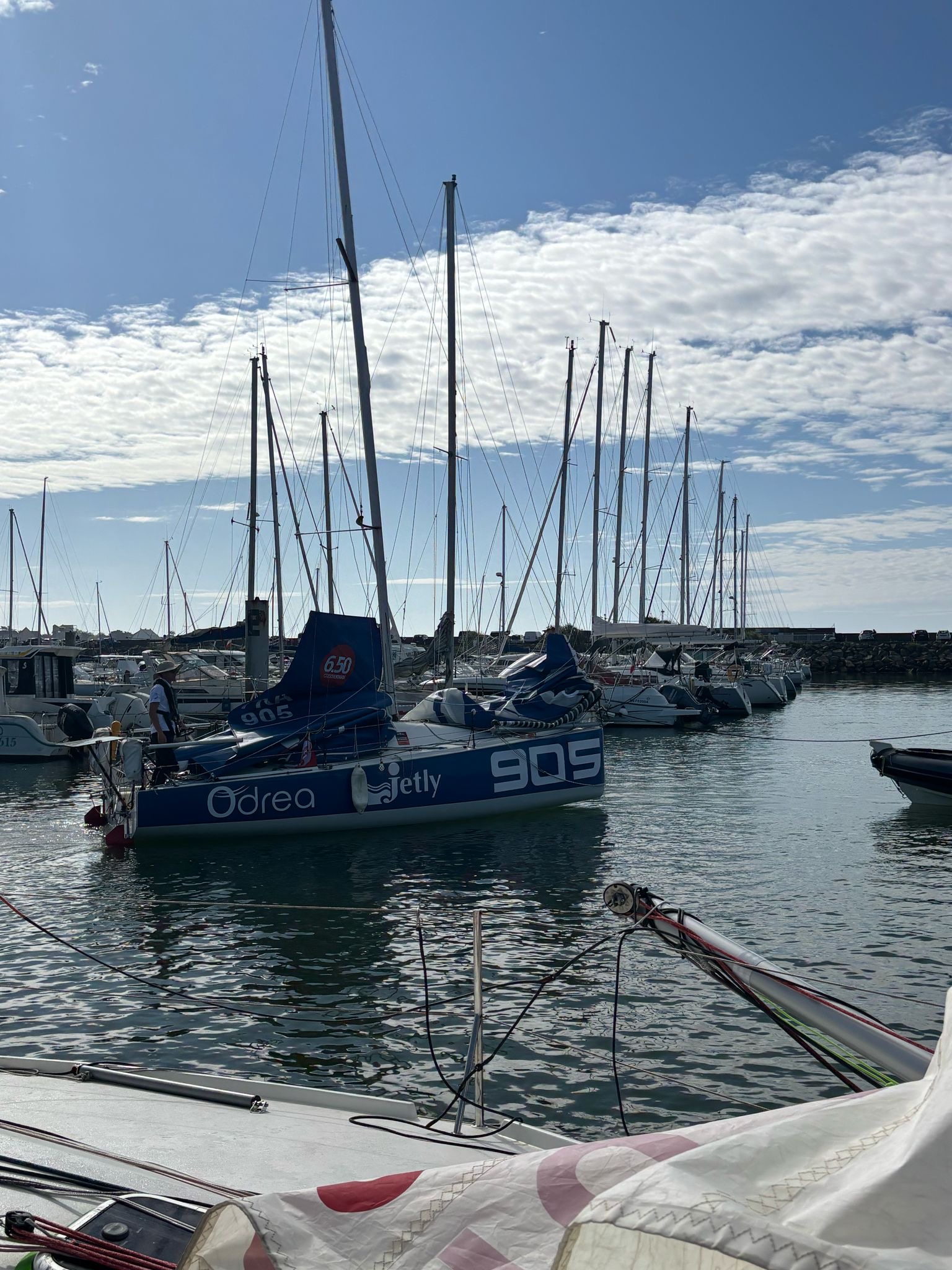 bateau vue de poupe