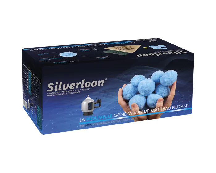 Boules de Filtre de Piscine 700g, Balles Filtrantes Réutilisables, Balles de Filtration au Lieu de 25 Kg de Sable Filtrant, Utilisées dans Les Piscines, Filtres à Sable, Filtration d'eau (Blanc